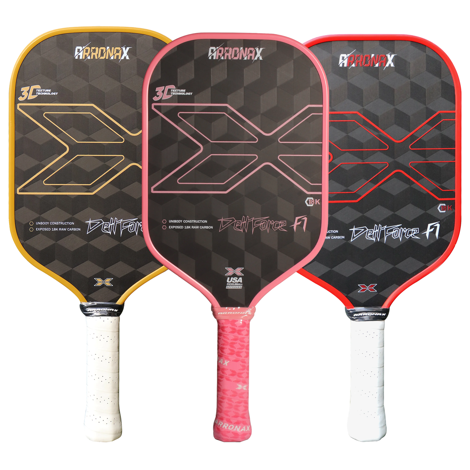 Vợt Pickleball Arronax Dellforce F1 18K Carbon Fiber