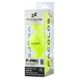 Bóng Pickleball Facolos F-Pro Performance Xanh (Hộp 3 quả)