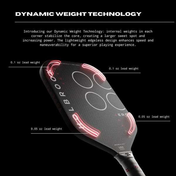 Vợt Pickleball Holbrook Pro - Aero Kevlar T 16mm