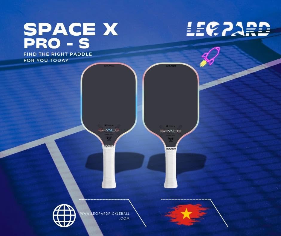 Vợt Pickleball LEOPARD SpaceX Pro-S