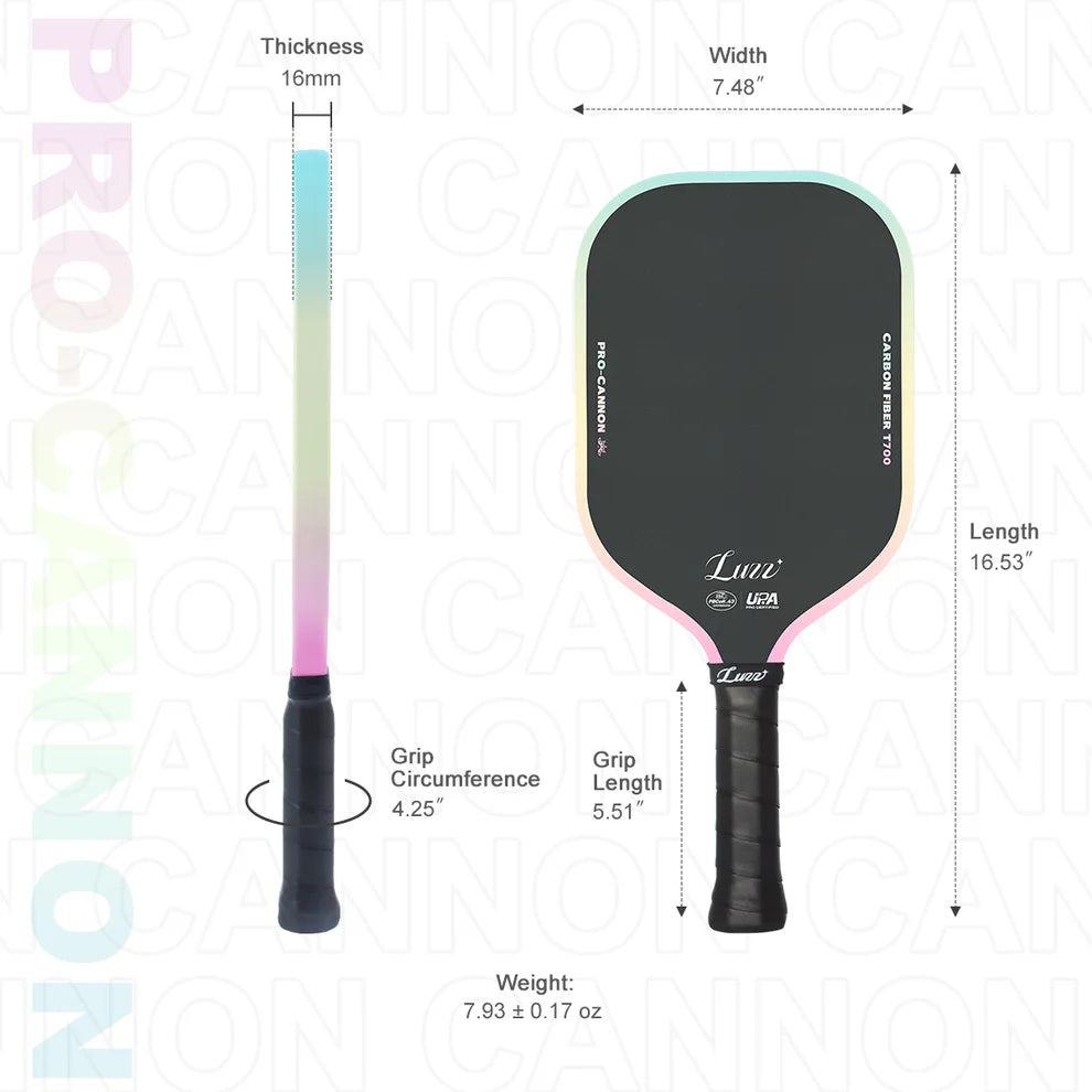 Vợt Pickleball Luzz Candy Cannon