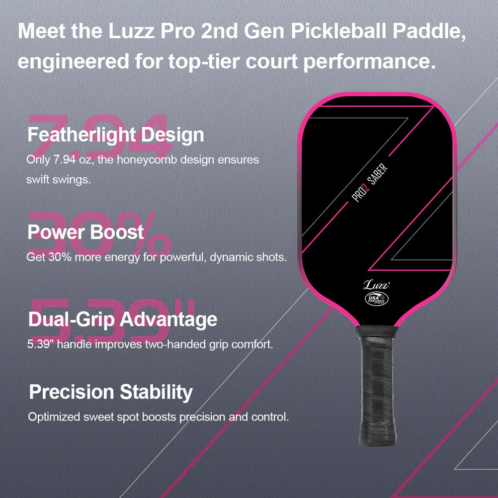 Vợt Pickleball Luzz Pro 2.0 Saber