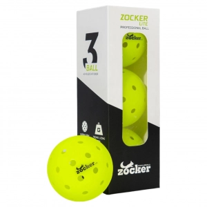 Bóng Pickleball Zocker Lite Xanh (Hộp 3 Quả)