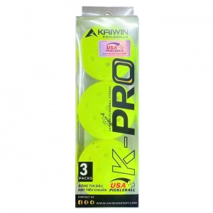 Bóng thi đấu Pickleball Kaiwin Pro (hộp 3 quả)
