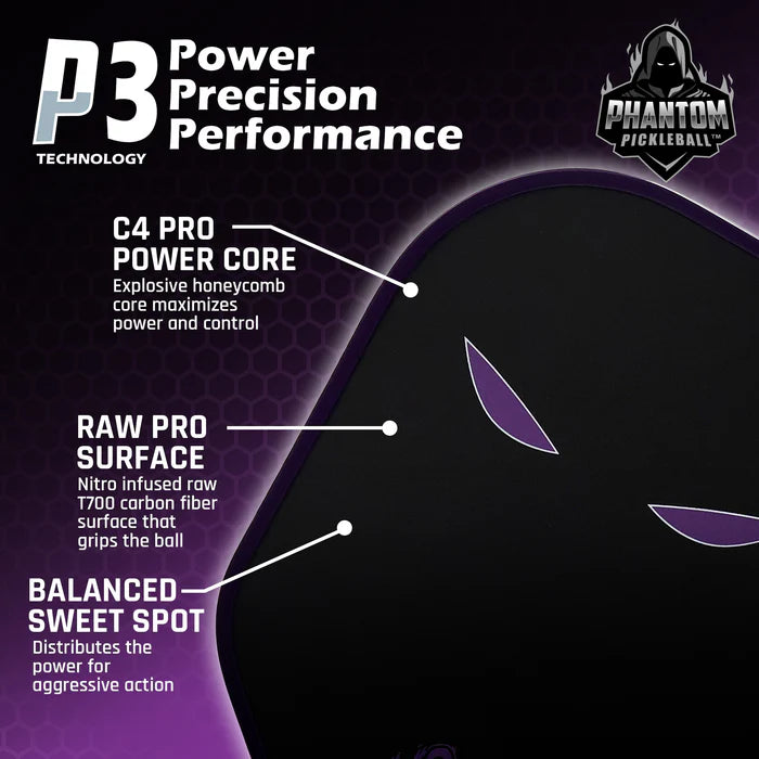 Vợt Pickleball Phantom Goliath Pro