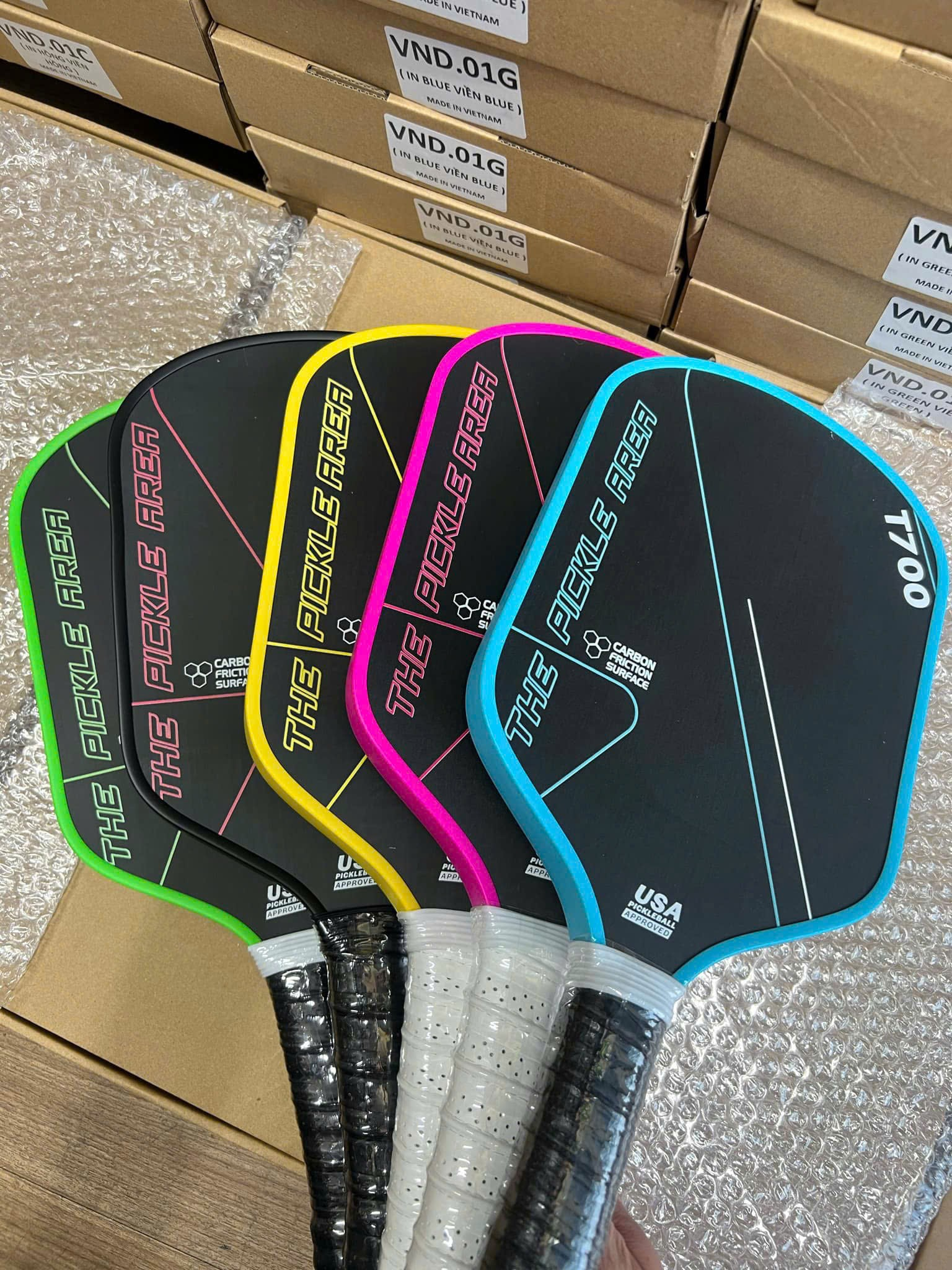 Vợt Pickleball Carbon Friction T700 Pro Series