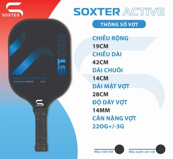 Vợt Pickleball Soxter Active