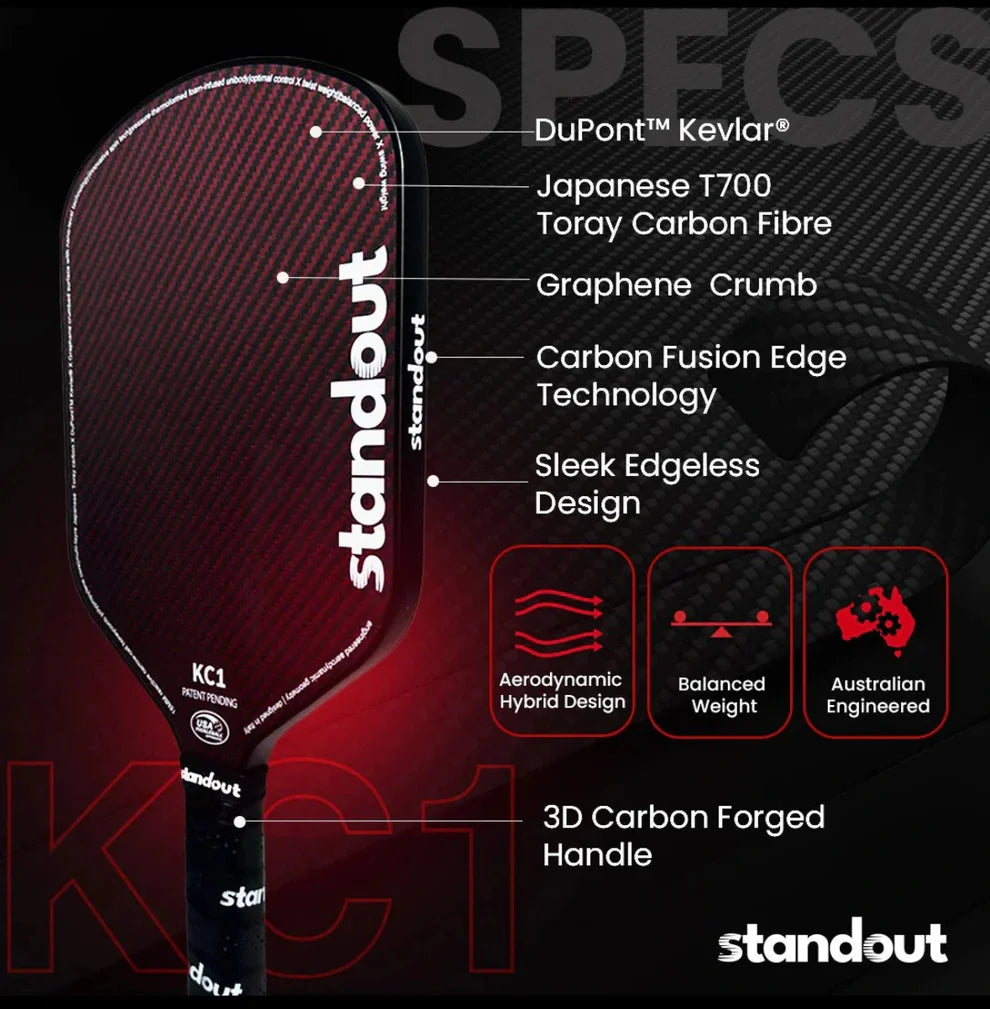 Vợt Pickleball Standout KC1 16